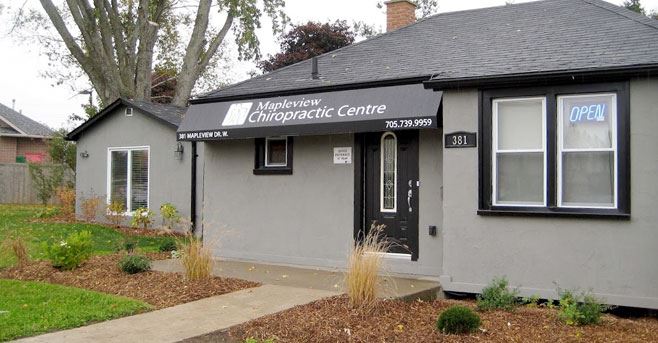 Chiropractic Office in Barrie, Ontario