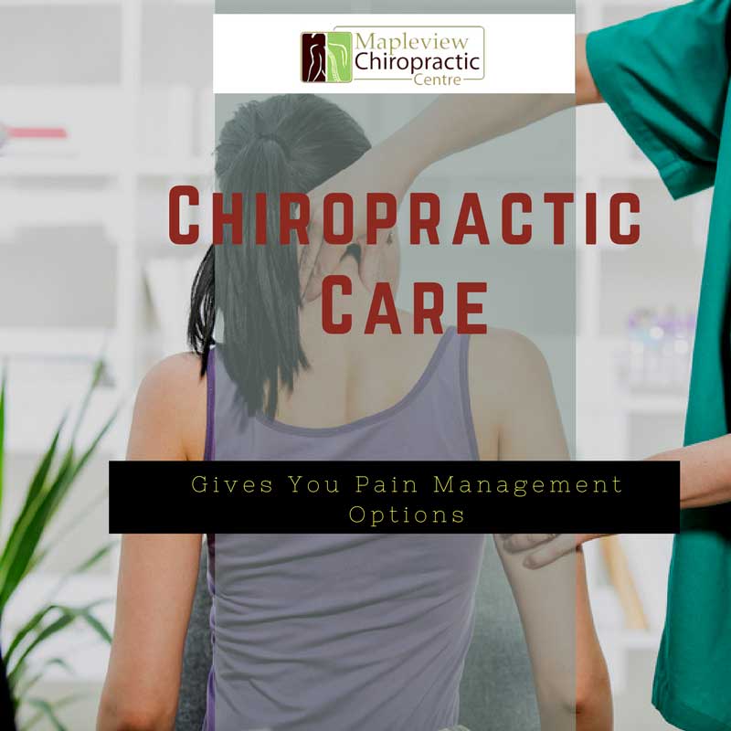 Chiropractic Care Gives You Pain Management Options
