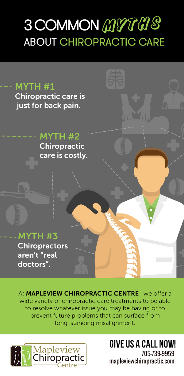 3 Common Myths About Chiropractic Care