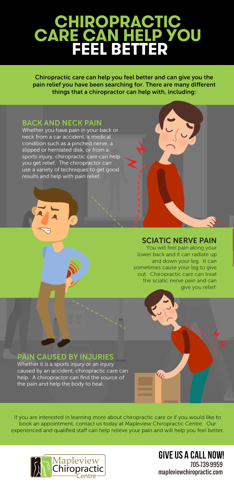 Chiropractic care can help you feel better